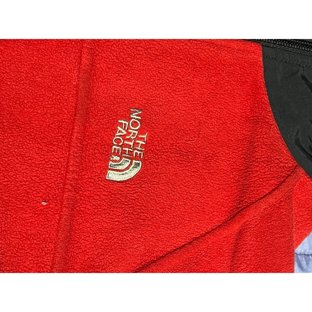 The North Face youth/junior red fleece jacket Size M #outdoor #fleece - Picture 7 of 12